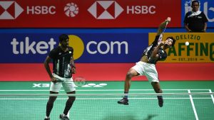 China Masters 2023: India's top seeded men's doubles pair Satwiksairaj Rankireddy and Chirag Shetty entered the semi-finals of the China Masters 2023 in Shenzhen.