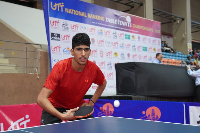 Third UTT National Ranking Table Tennis Championships: Himansh Dahiya (Courtesy: Press Release)