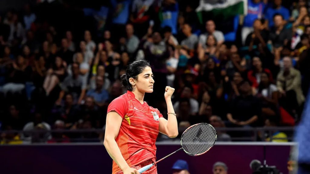 Syed Modi International 2023: Ashwini Ponnappa in action.