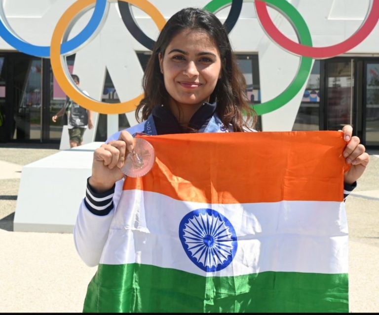 NRAI Felicitates Paris 2024 Stars Manu Bhaker, Sarabjot Singh, Swapnil Kusale