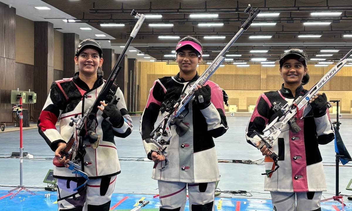 Ashi Chouksey Pips Two-Time Olympian Anjum Moudgil To Clinch 3P Gold At 67th National Shooting Championship