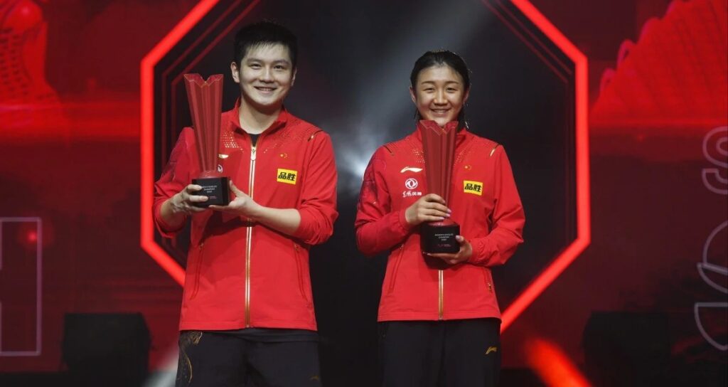 'Fines' Force Olympic Champions Fan Zhendong-Chen Meng To Retire From ITTF Rankings