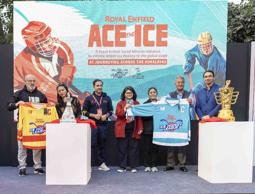 Royal Enfield Ice Hockey League Second Season: Teams, Trophy, Jersey Unveiled