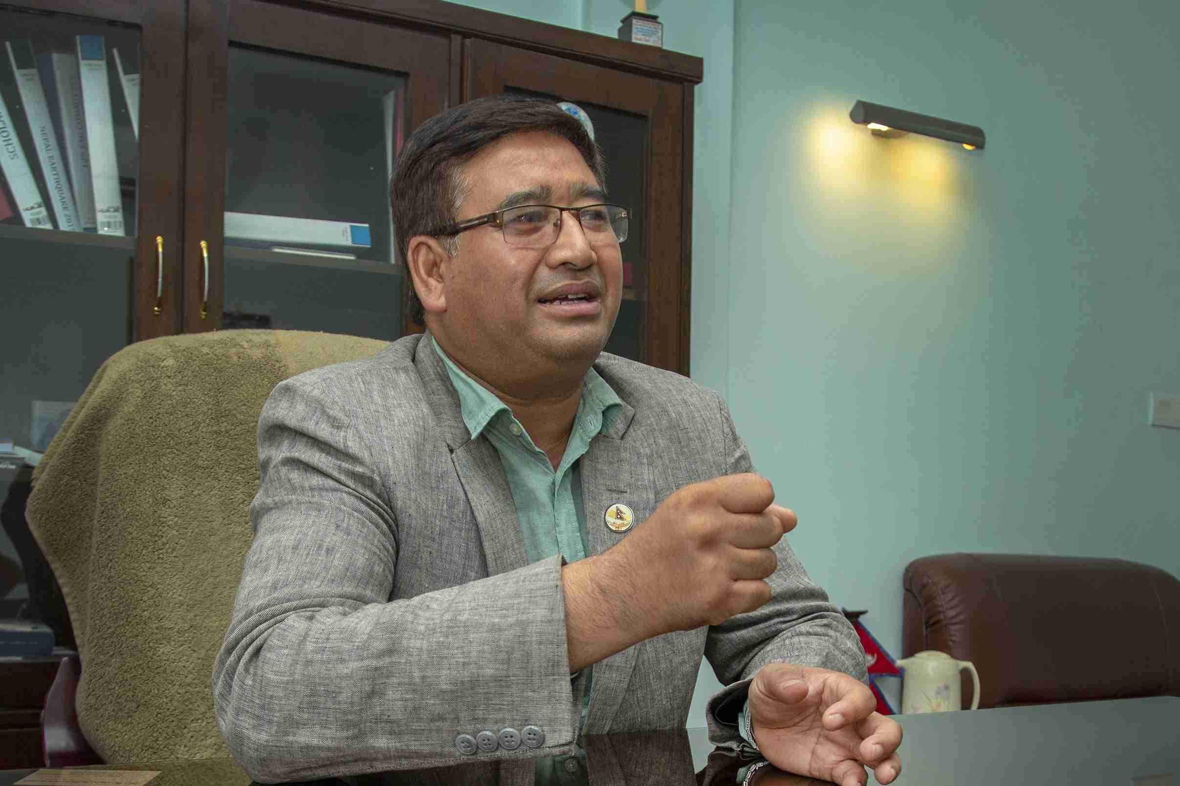 Jeevan Ram Shrestha Re-Elected Nepal Olympic Committee President In ‘Digital Election’