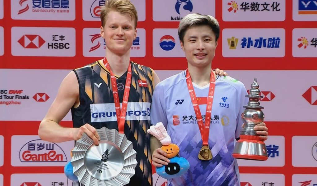 Shi Yuqi, Wang Zhiyi Reign Supreme In BWF World Tour Finals 2024