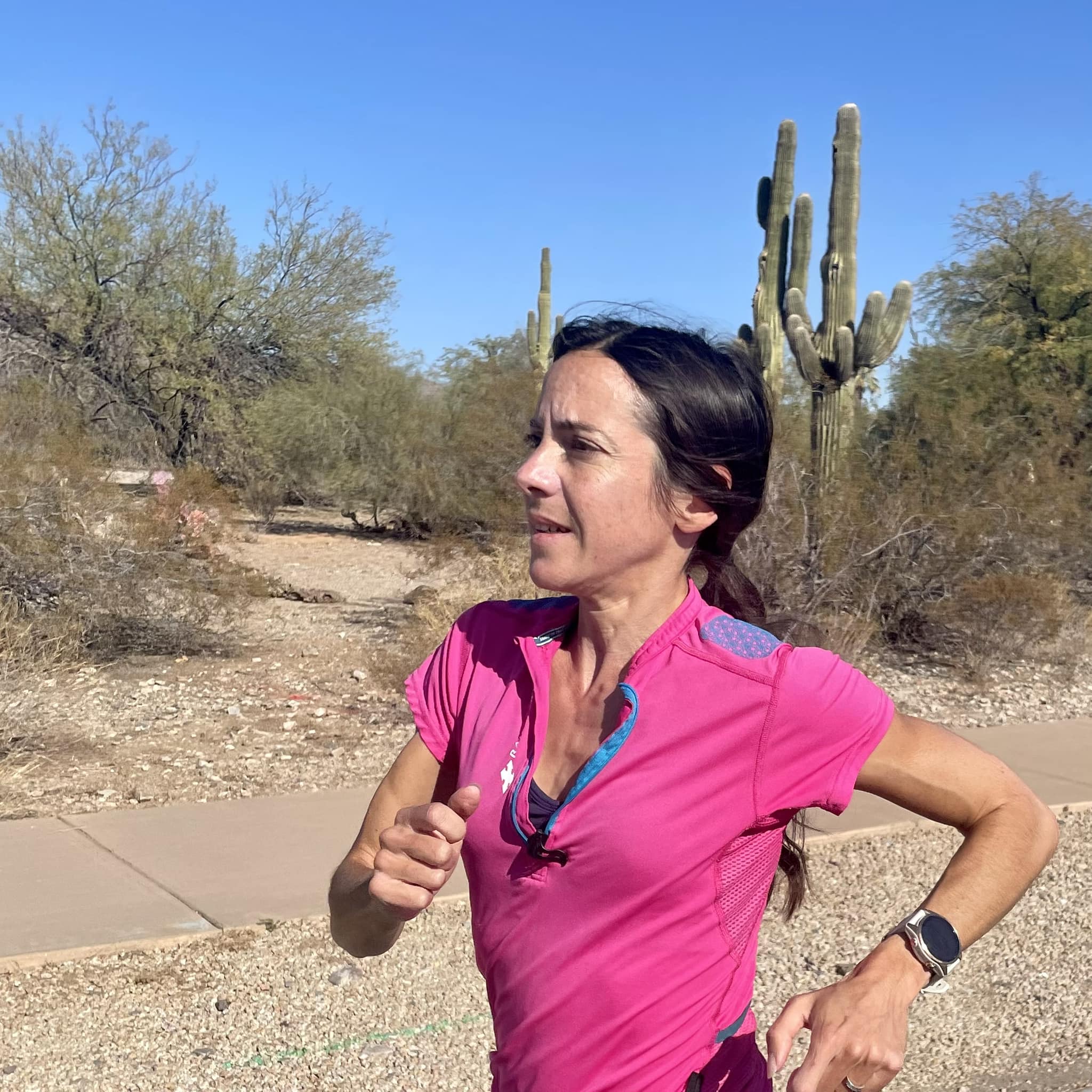 Stephanie Gicquel, Extreme Athlete, Breaks French Record At Desert Solstice Invitational Track Race