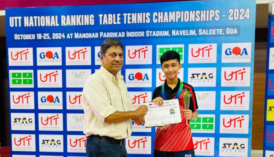 Aditya Das, Divyanshi Clinch UTT National Ranking Table Tennis Championships