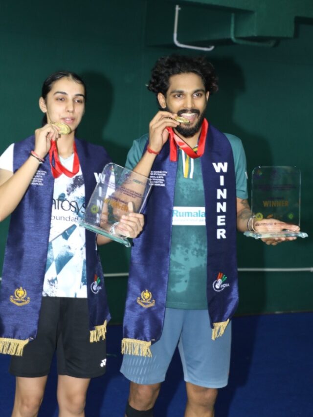 Devika Sihag, M. Raghu Crowned 2024 Senior National Badminton Champions