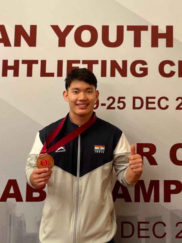 India’s Shankar Lapung Clinches Bronze At 2024 Asian Youth and Junior Weightlifting Championships