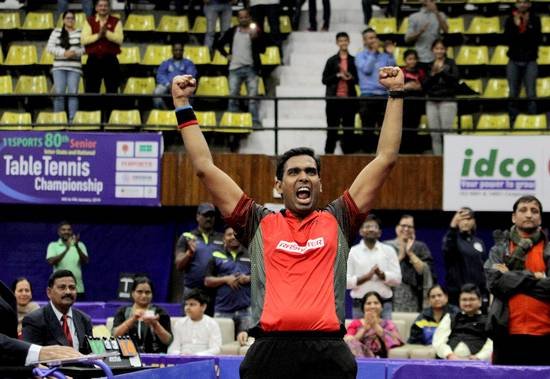 Sharath Kamal, Indian Olympian, Enters 86th Senior National Inter-State Table Tennis Championships Pre-Quarter Finals