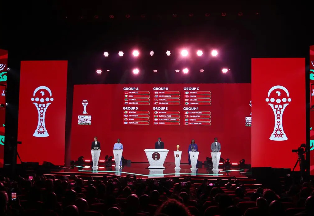 AFCON 2025 Draw: Teams, Groups, Match Fixtures For Men's Africa Cup of Nations