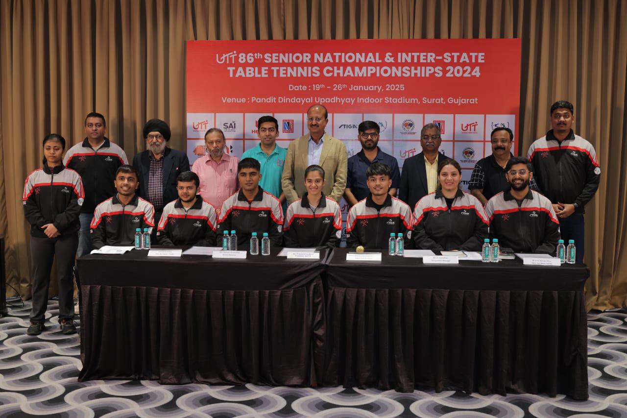 Gujarat’s Harmeet Desai, Manav Thakkar, Manush Shah Eye Glory At 86th Senior National Inter-State Table Tennis Championships