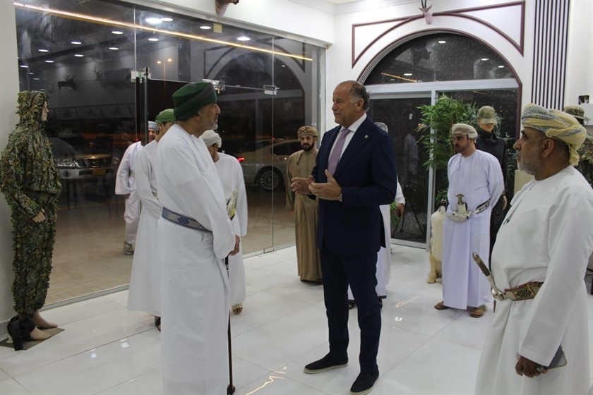 ISSF President Luciano Rossi Visits Oman’s Olympic Shooting Complex