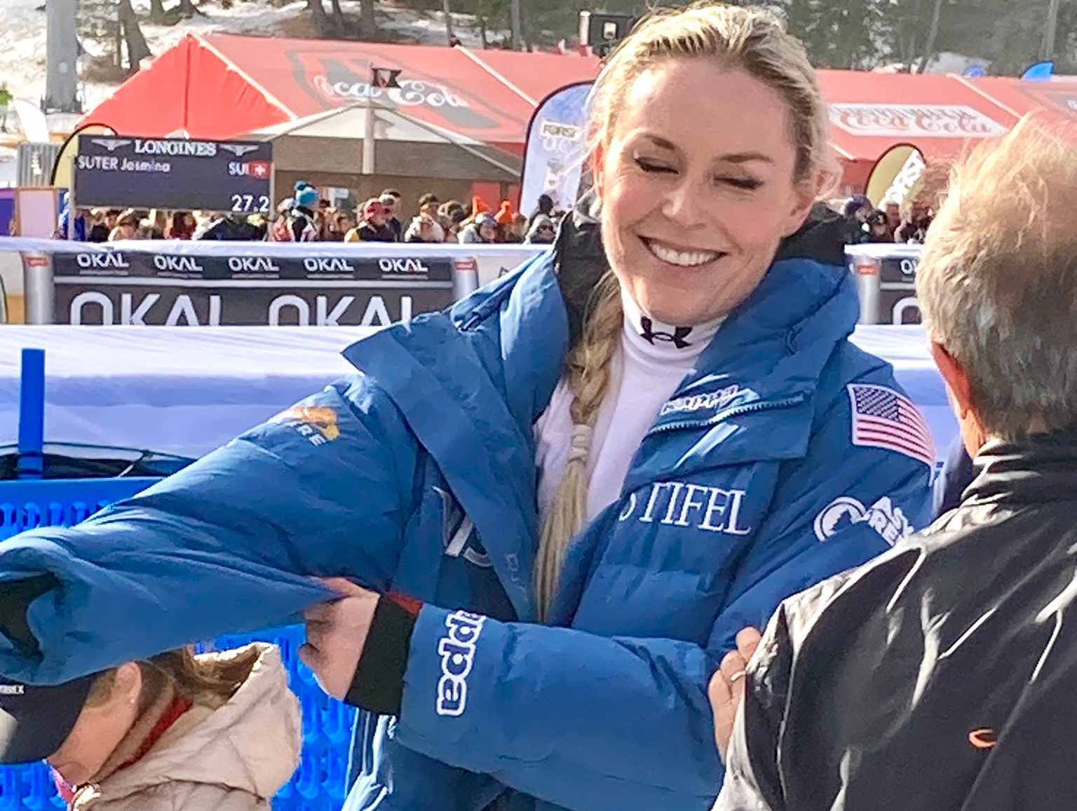 Lindsey Vonn Crashes At Super-G Run In World Cup Cortina d’Ampezzo