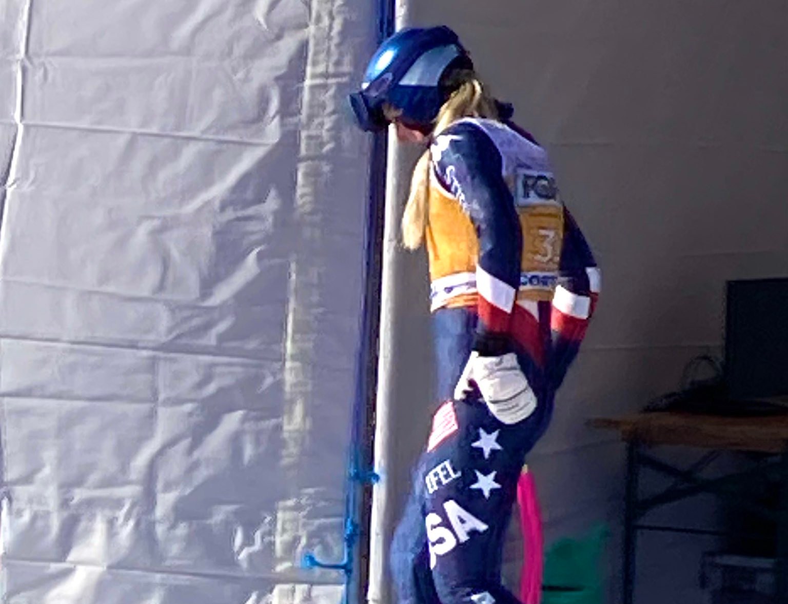 Lindsey Vonn Crashes In First Training For FIS Alpine Ski World Cup Cortina