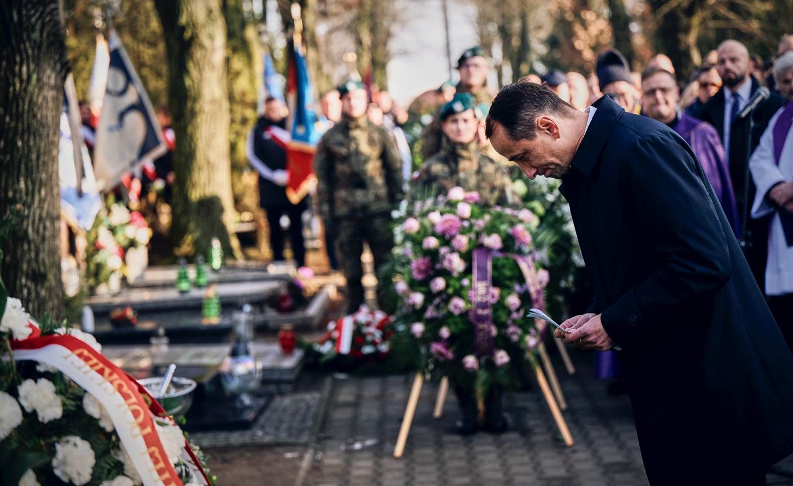 Andrzej Krasnicki, Polish National Olympic Committee, Paid Tribute At State Funeral