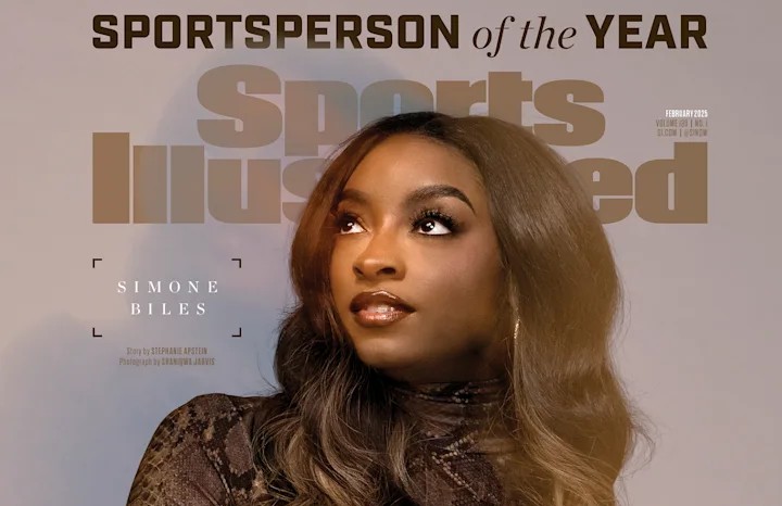 Simone Biles Named Sports Illustrated's 2024 Sportsperson Of The Year