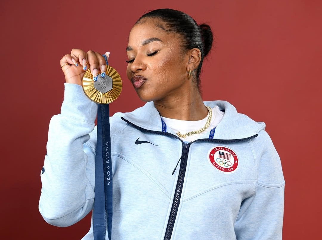 Jordan Chiles Celebrates Paris 2024 Team Gold Amid Appeal Against CAS' Olympic Bronze Decision