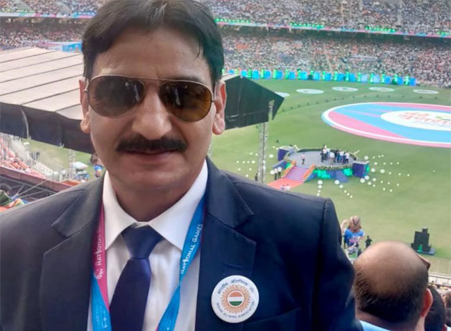 Professor Leelanand Singh Rana Turns Referee For 38th National Games 2025 Uttarakhand