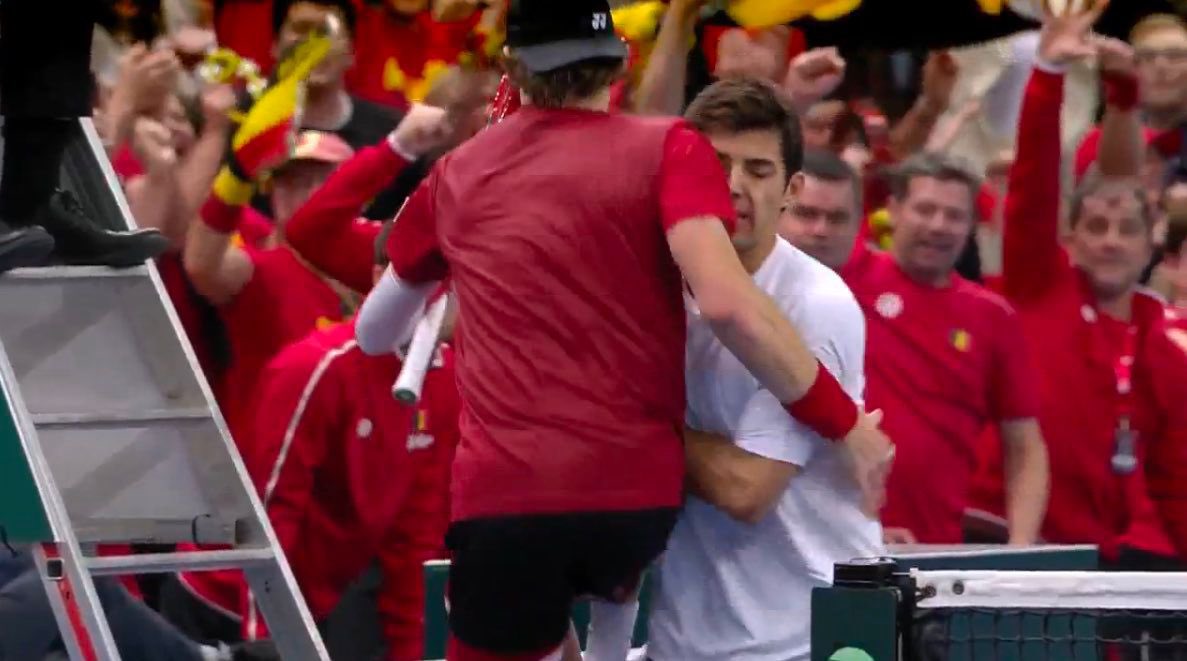 WATCH: Davis Cup 2025 Rubber Between Zizou Bergs And Cristian Garin Turns Distasteful