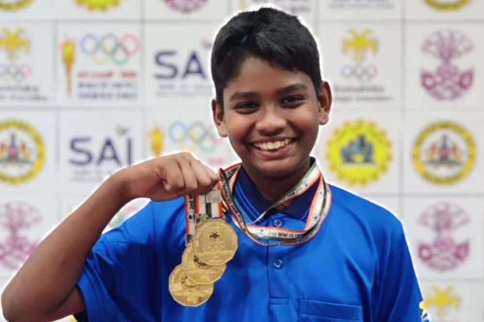 38th National Games: Youngest Champion Jonathan Gavin Antony Celebrates With Favorite Anime Shows