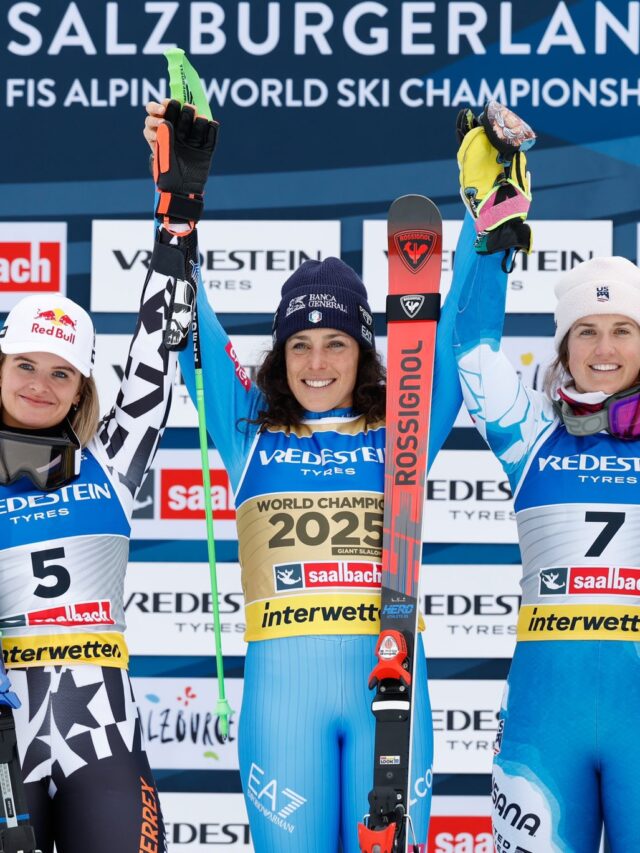 Federica Brignone Claims Women’s Giant Slalom Gold At 2025 World Alpine Ski Championships