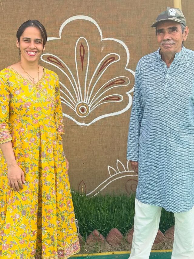 Olympic Medalist Saina Nehwal Visits Maha Kumbh 2025, The World’s Largest Spiritual Gathering