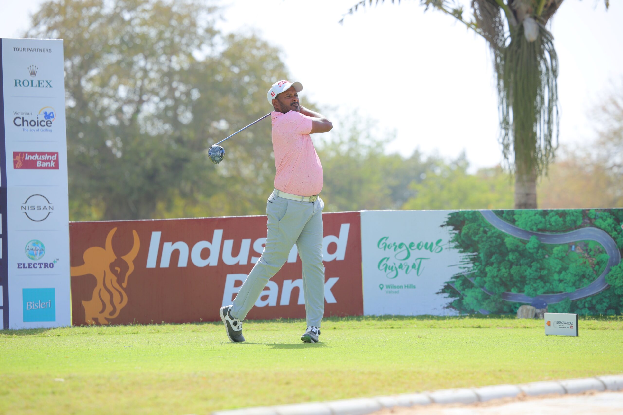 Ahmedabad Open Golf Championship 2025: N Thangaraja Takes Round One Lead Courtesy  7-Under 65