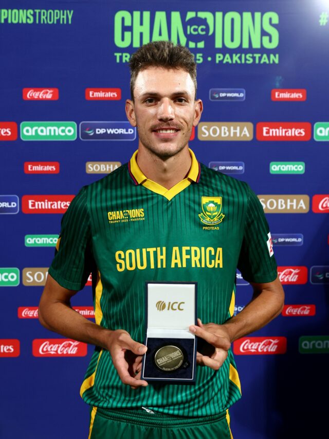 Marco Jansen, Champions Trophy 2025, SA vs ENG, 11th Match, M.o.m