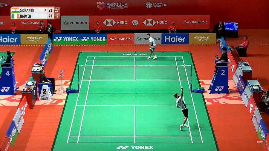 Srikanth Kidambi Enters Malaysia Masters 2025 Quarter-Finals